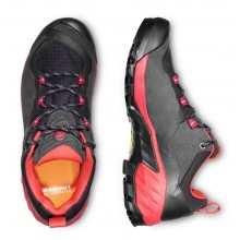 Mammut Hiking Shoes Sapuen Low GTX (waterproof) black/red Women